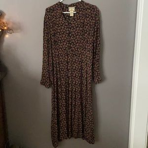 April Cornell long sleeve dress.